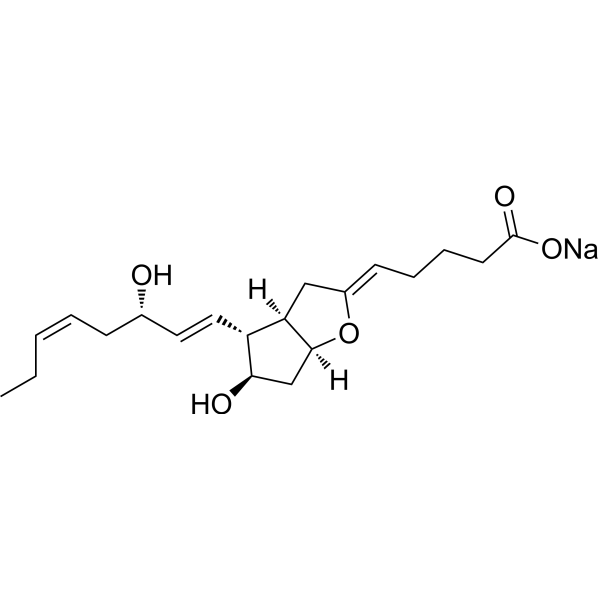 Prostaglandin I3 sodium Chemical Structure