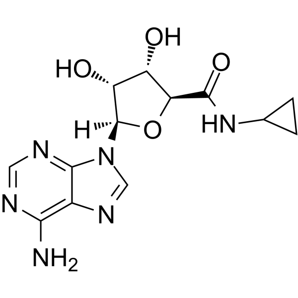 5'-(N-Cyclopropyl)carboxamidoadenosine Chemical Structure