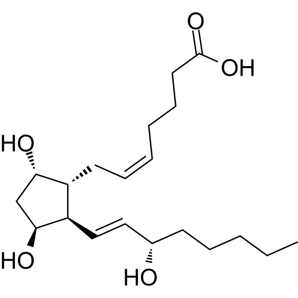 9α,11β-Prostaglandin F2α Chemical Structure