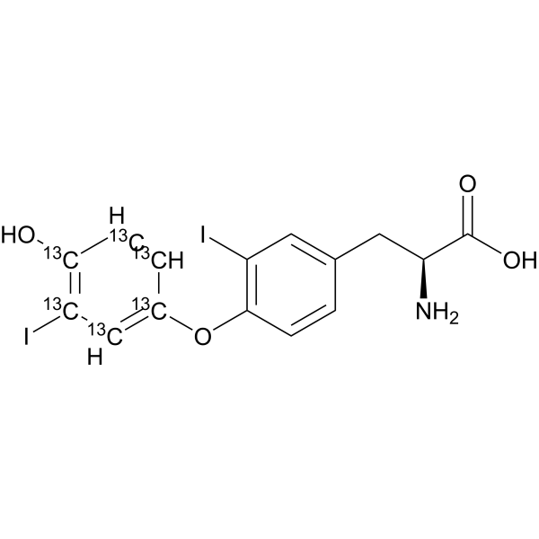 3,3'-Diiodo-L-thyronine-<em>13</em>C6