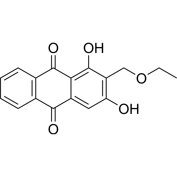 Lucidin ω-ethyl ether Chemical Structure