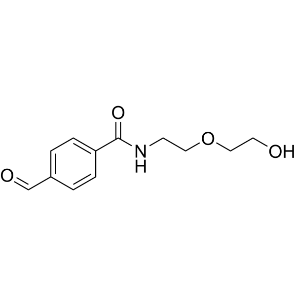 Ald-Ph-amido-PEG2 Chemical Structure