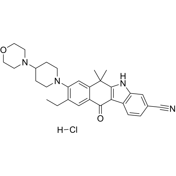 Alectinib Hydrochloride Chemical Structure