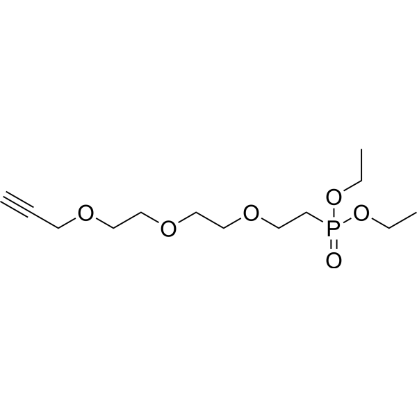 Propargyl-<em>PEG</em>3-phosphonic acid diethyl ester