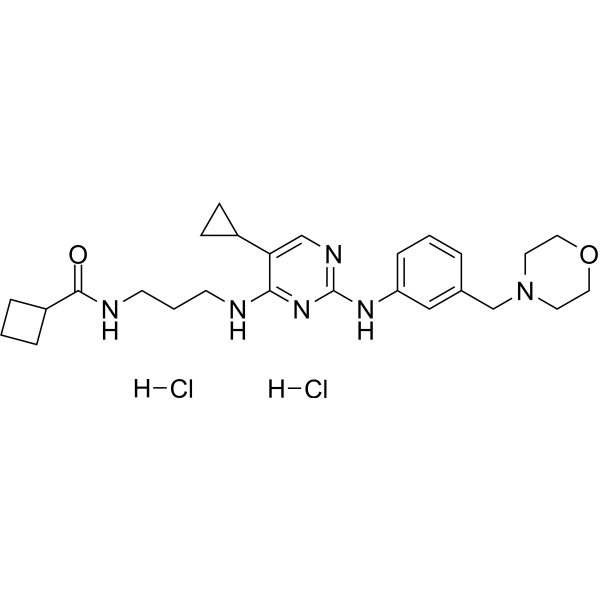 MRT67307 dihydrochloride Chemical Structure