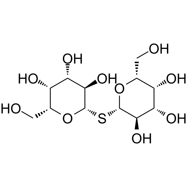 Thiodigalactoside Chemical Structure