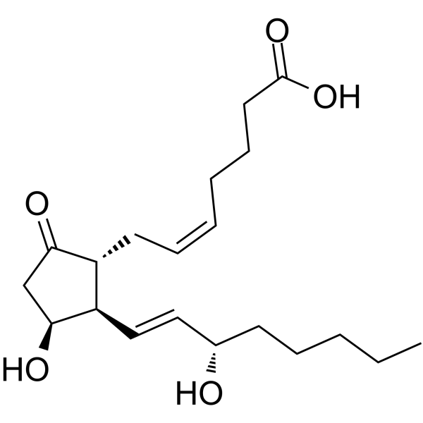 11β-Prostaglandin E2 Chemical Structure