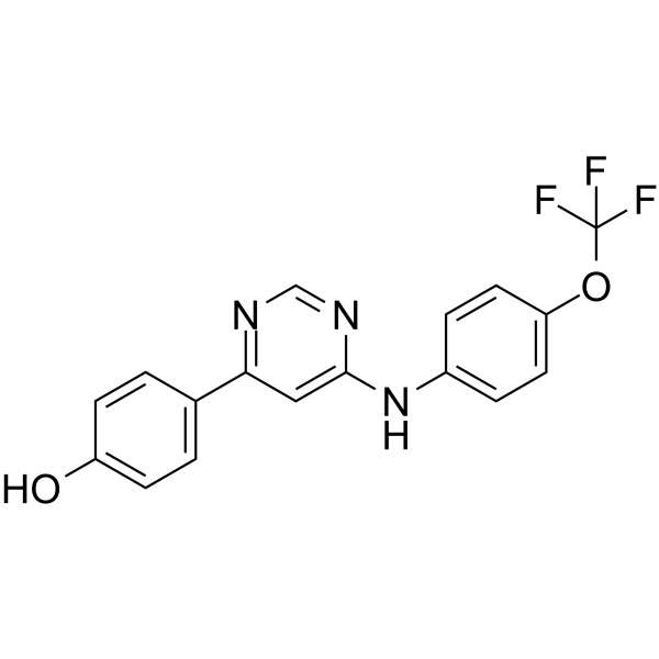 PROTAC  BCR-ABL1 ligand 1 Chemical Structure