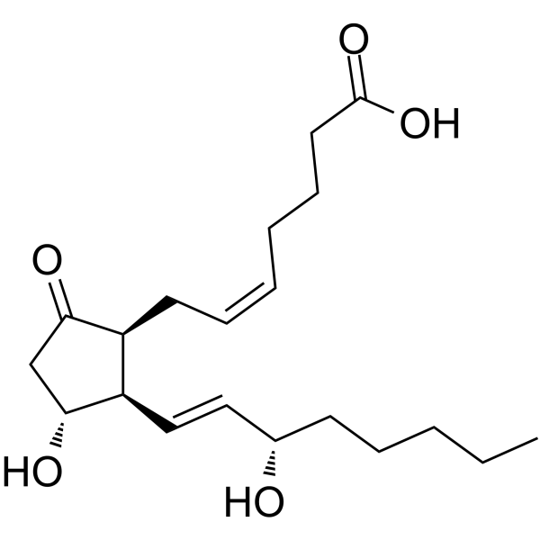 8-Isoprostaglandin E2 Chemical Structure
