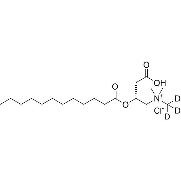Lauroyl-<em>L</em>-carnitine-<em>d</em>3 chloride