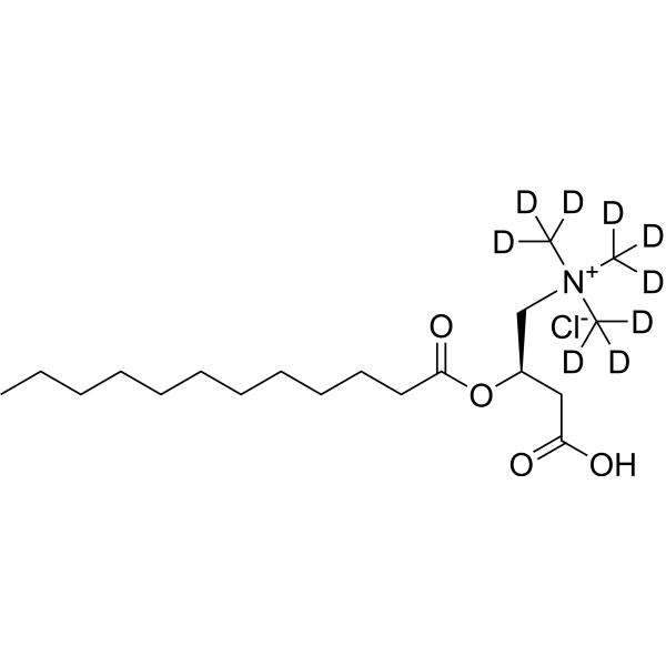 Lauroyl-L-carnitine-d9 chloride
