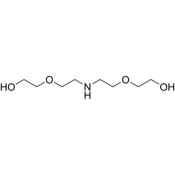NH-bis-PEG2 Chemical Structure