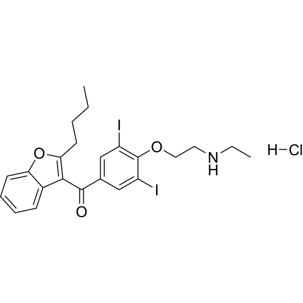Desethylamiodarone hydrochloride (<em>Standard</em>)