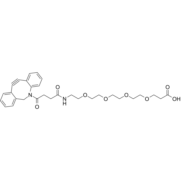 DBCO-PEG<em>4</em>-<em>C</em>2-acid
