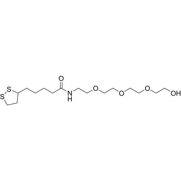 Lipoamido-PEG3-OH Chemical Structure