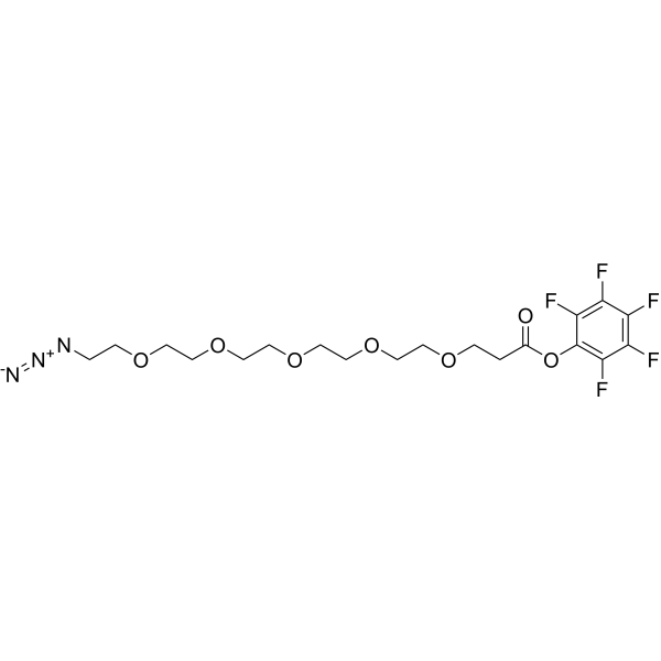 Azido-PEG5-PFP ester Chemical Structure
