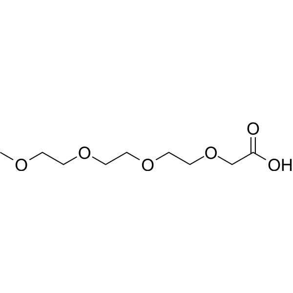m-PEG3-CH2COOH Chemical Structure