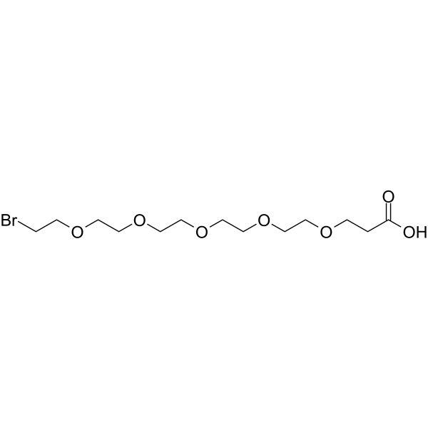 Bromo-PEG5-<em>C</em>2-acid
