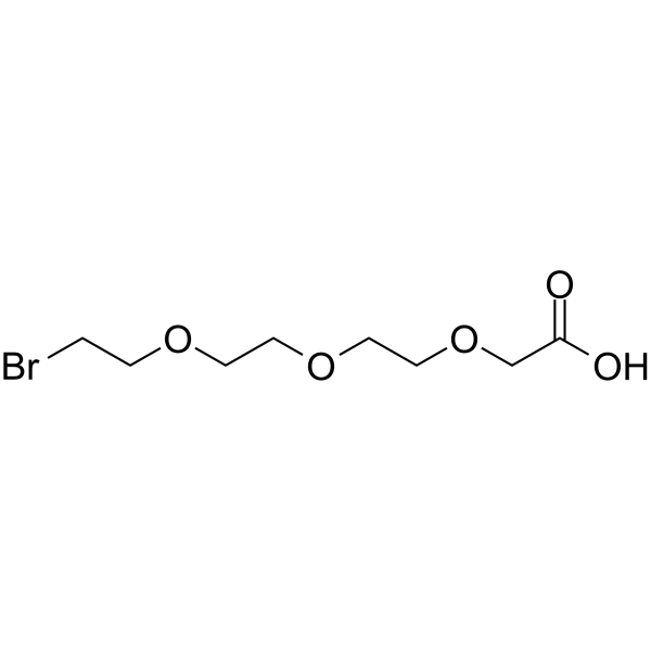 Br-PEG3-CH2COOH Chemical Structure
