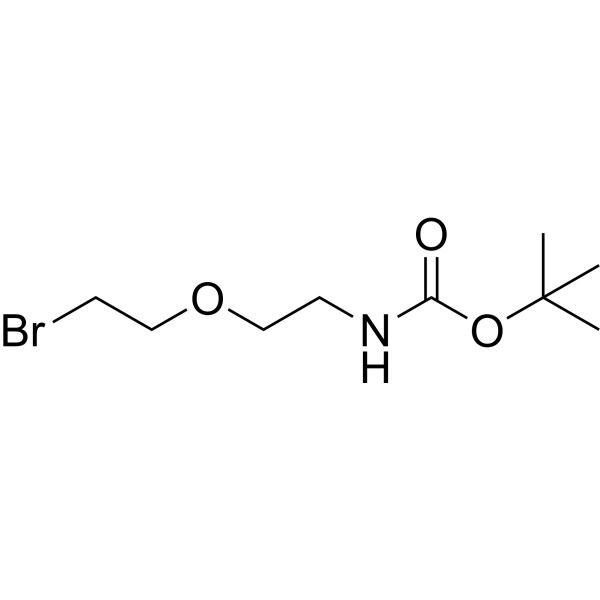 N-Boc-PEG2-bromide Chemical Structure