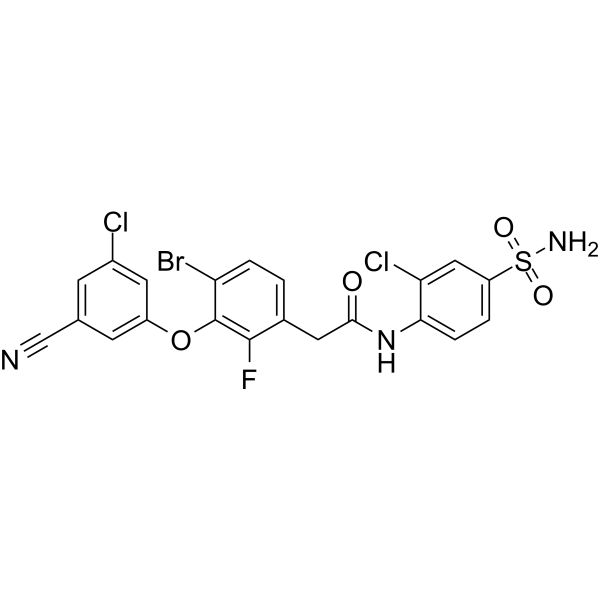Depulfavirine Chemical Structure