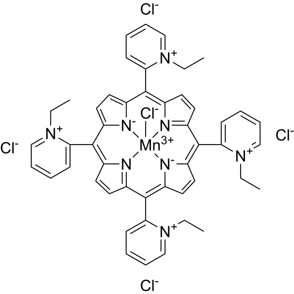 MnTE-2-PyP chloride Chemical Structure