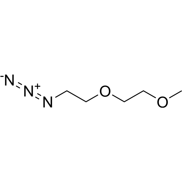 m-PEG2-azide Chemical Structure