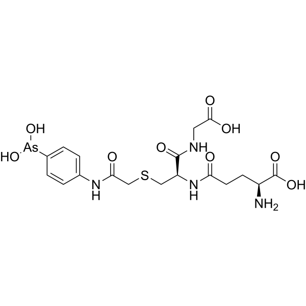 Glutathione arsenoxide Chemical Structure