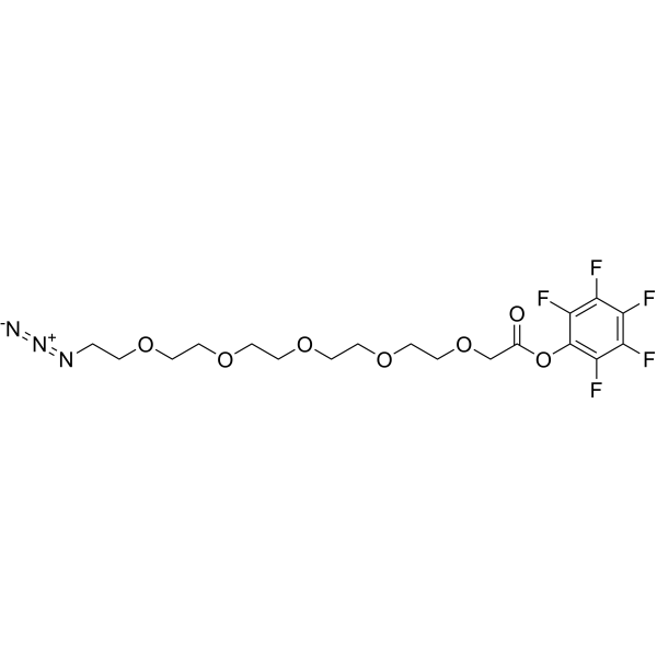 Azido-PEG5-CH2CO2-PFP Chemical Structure