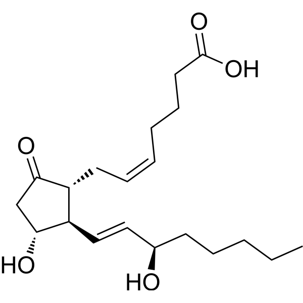 15(R)-Prostaglandin E2 Chemical Structure