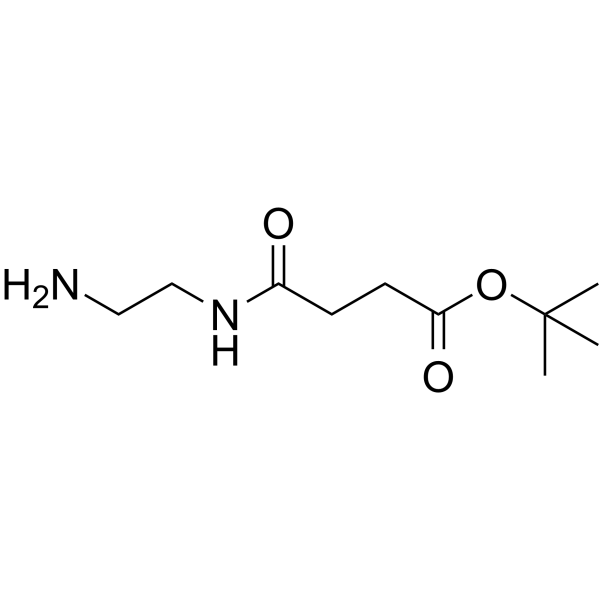 NH2-C2-amido-C2-Boc Chemical Structure