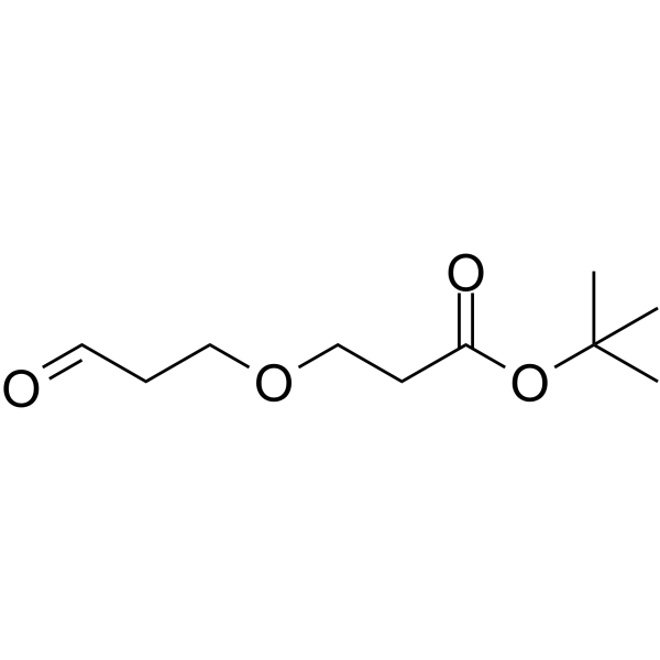 Ald-PEG1-C2-Boc Chemical Structure
