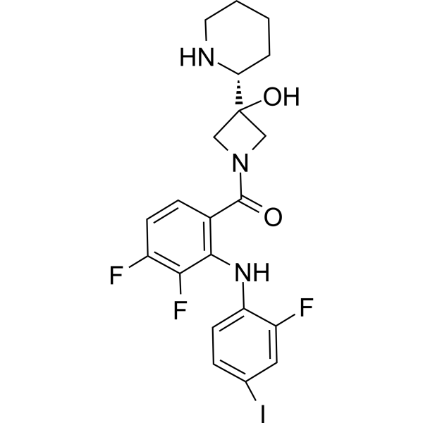 Cobimetinib (R-enantiomer) Chemical Structure