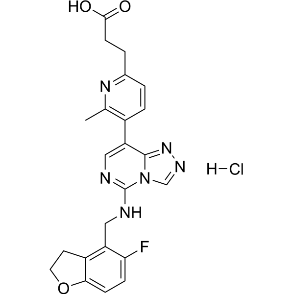 MAK683-CH2CH2COOH hydrochloride Chemical Structure