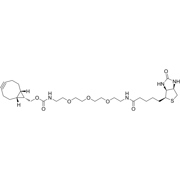 BCN-PEG3-Biotin Chemical Structure