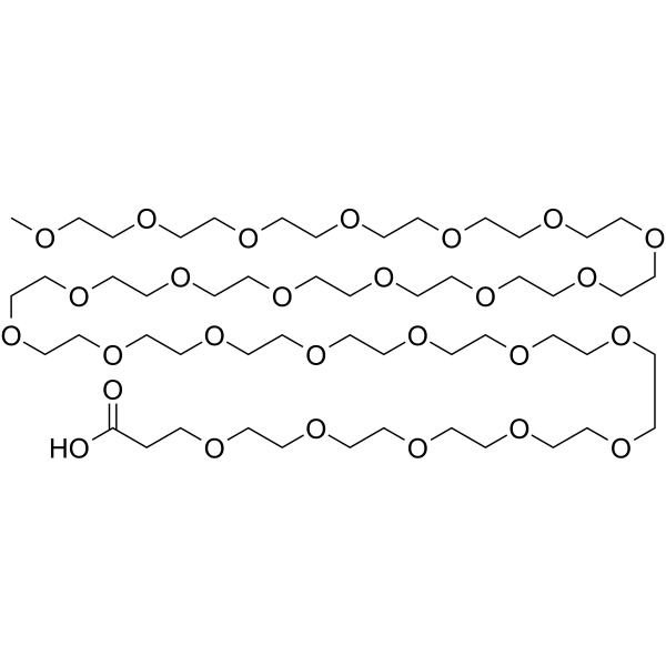 m-PEG25-acid Chemical Structure