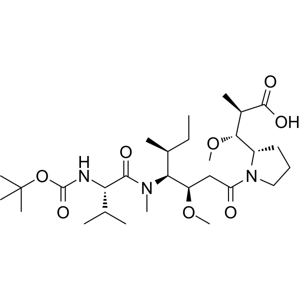 Boc-Val-Dil-Dap-OH Chemical Structure