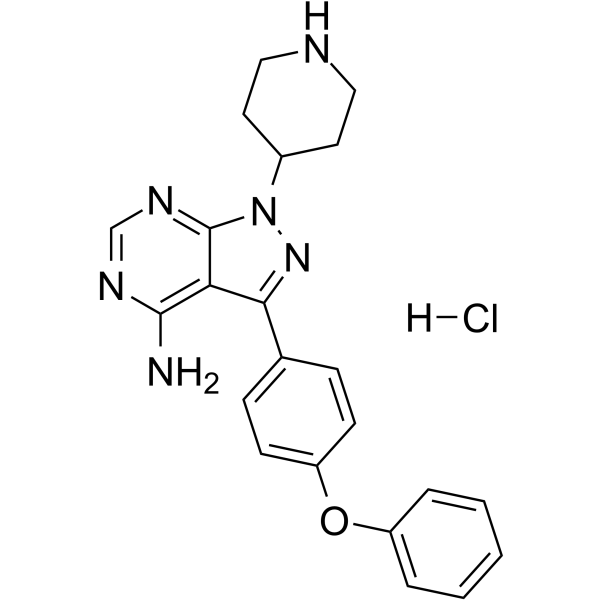 <em>N</em>-piperidine Ibrutinib hydrochloride