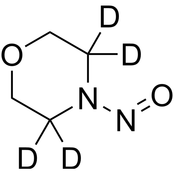N-Nitrosomorpholine-d<sub>4</sub> Chemical Structure