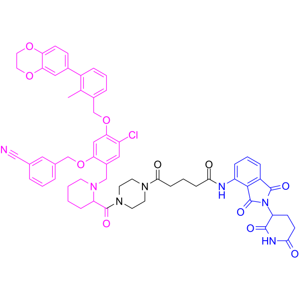 PROTAC PD-1/PD-L1 degrader-1 Chemical Structure