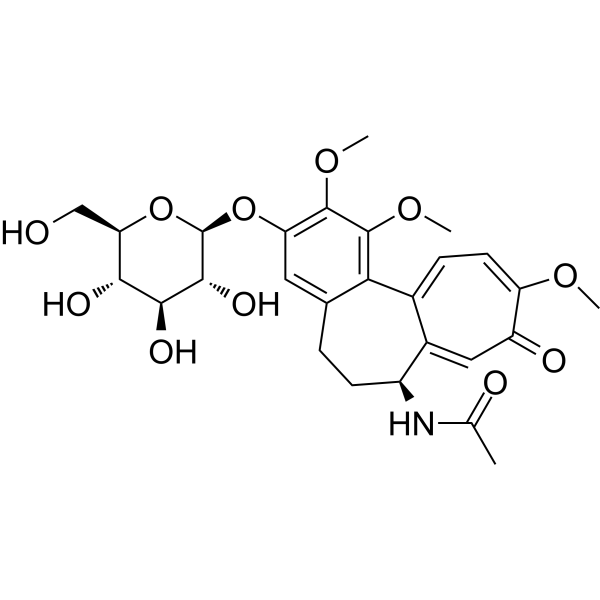 Colchicoside Chemical Structure