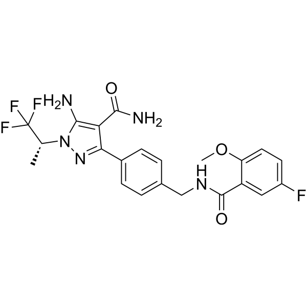 (R)-Pirtobrutinib Chemical Structure