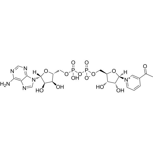 3-Acetylpyridine adenine dinucleotide Chemical Structure