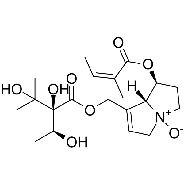 Heliosupine N-oxide Chemical Structure