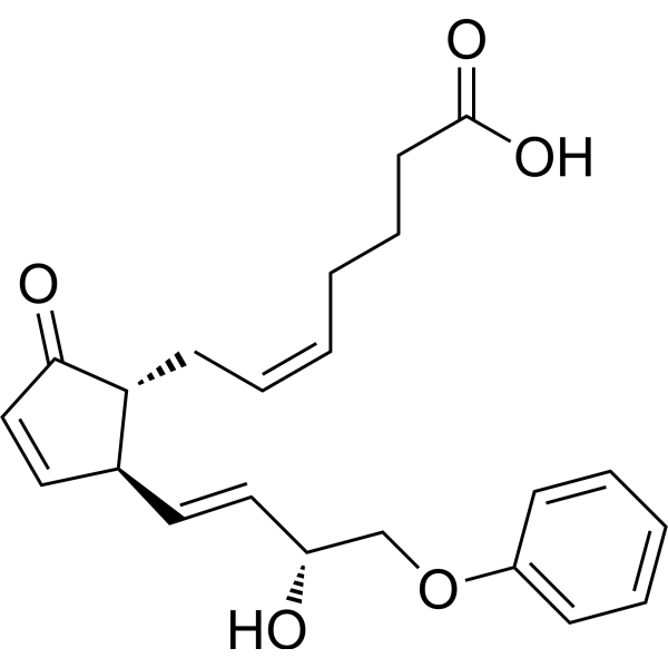 16-Phenoxy tetranor Prostaglandin A2 Chemical Structure