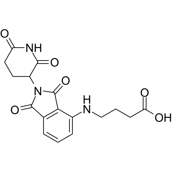 <em>Pomalidomide 4</em>'-<em>alkylC</em>3-acid