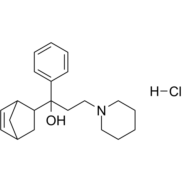 Biperiden hydrochloride Chemical Structure