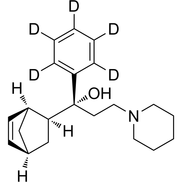 rel-Biperiden EP impurity A-d<sub>5</sub> Chemical Structure