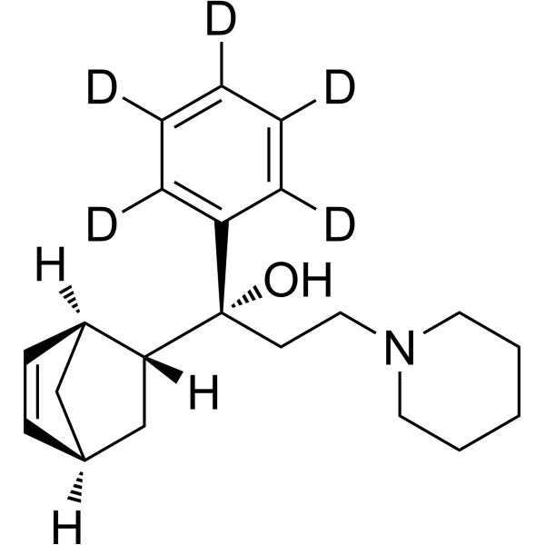 rel-Biperiden EP impurity B-d<sub>5</sub> Chemical Structure