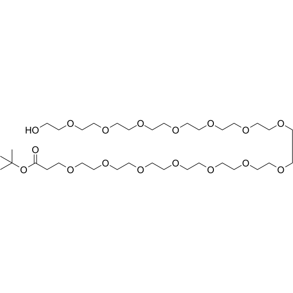 Hydroxy-<em>PEG</em>14-t-butyl ester